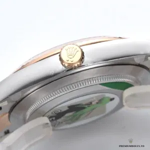 Caseback of the Datejust 126331 Oystersteel and Everose model