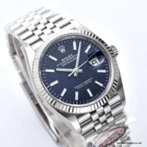 Caseback of the Datejust 126334 with screw-down Oystersteel construction