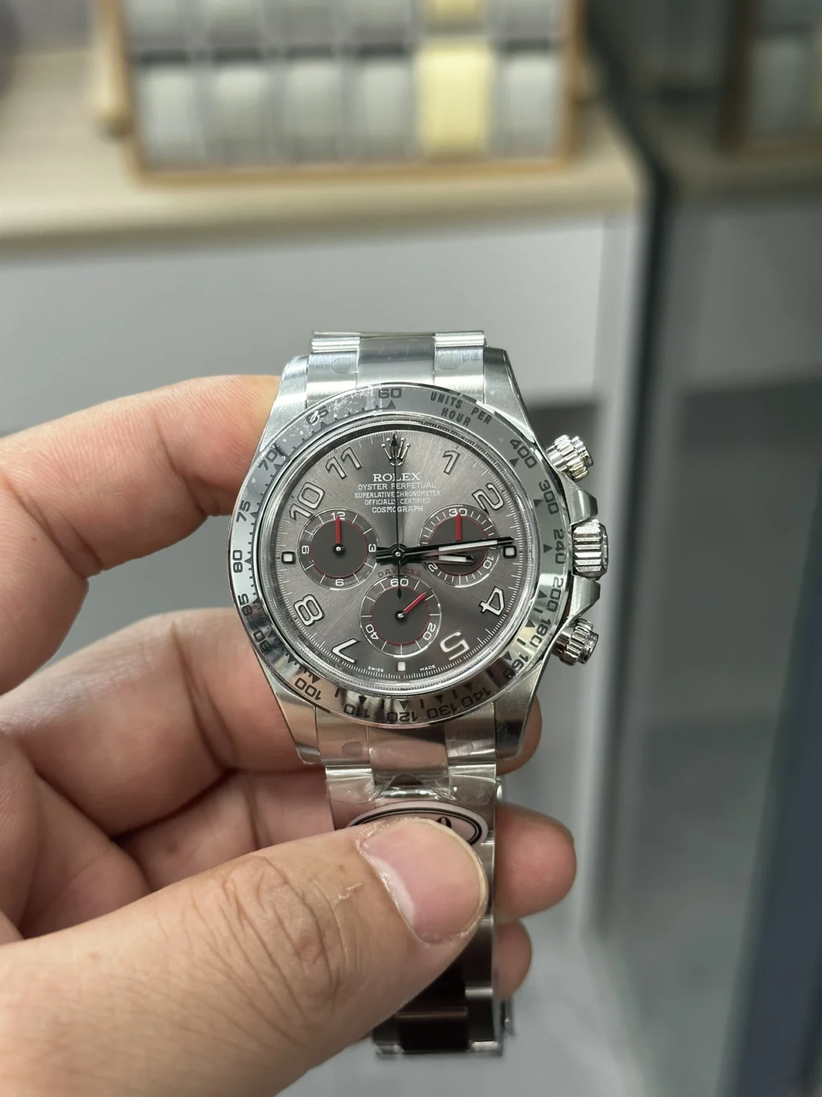 Replica Rolex Daytona 116519 40mm White Gold - Image 5