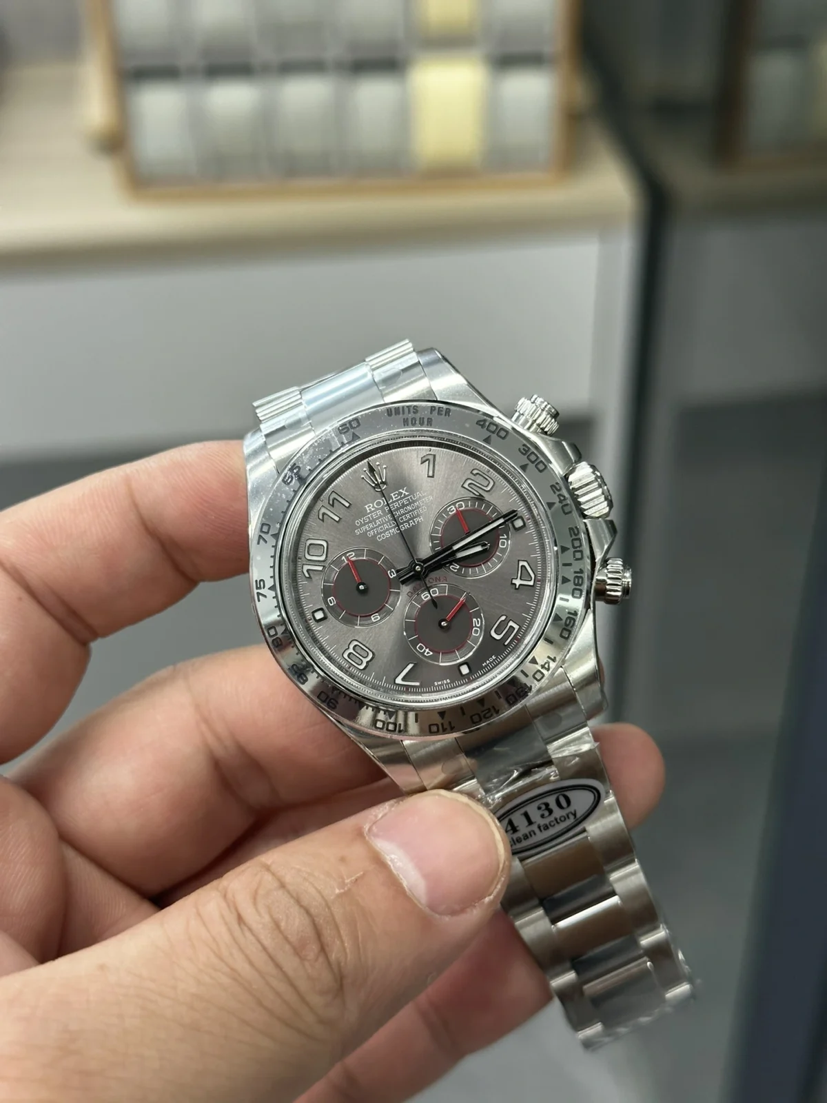 Replica Rolex Daytona 116519 40mm White Gold - Image 4