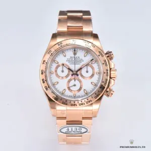 Crown and chronograph pushers from the case side angle