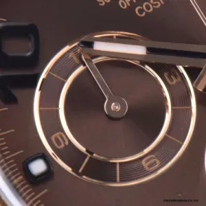 Daytona 116505 dial macro with luminescent hands and markers