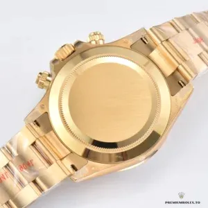 Rolex Daytona 116508 full bracelet stretch on flat surface