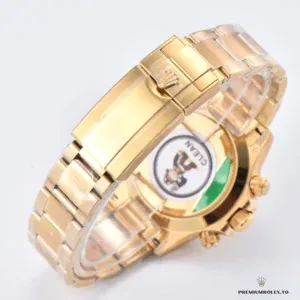 Daytona 116508-0014 side profile showing yellow gold-plated case thickness