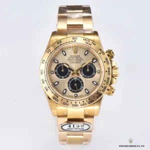 Caseback of the Rolex Daytona 116508-0014 in yellow gold plating