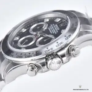 Wrist shot of the Daytona 116509-0055 with diamond markers