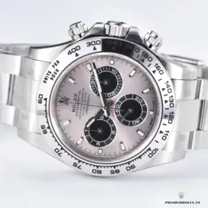 Daytona 116509-0072 at angle showing case thickness and lugs
