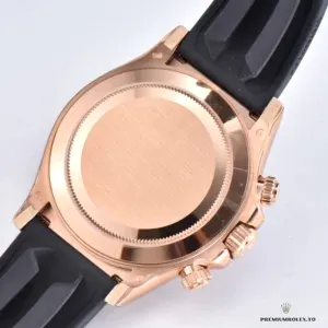 Crown and chronograph pushers on the 116515LN case side