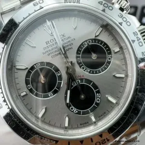 Rolex Daytona 126509 laying flat showing full case and bracelet