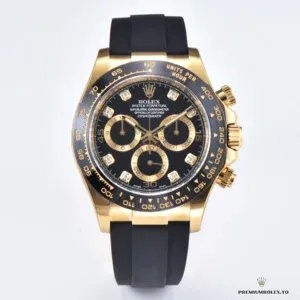 Wrist shot of the Rolex Daytona 126518LN on Oysterflex strap