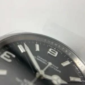 Explorer 124270 on wrist showing classic 36mm proportions