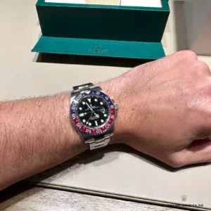 Replica Rolex GMT-Master II m126710blro-0002 40mm V2 photo review