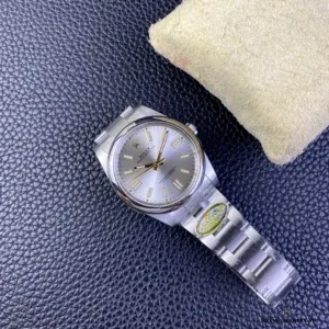 Rolex Oyster Perpetual 124300 crown detail with Twinlock system