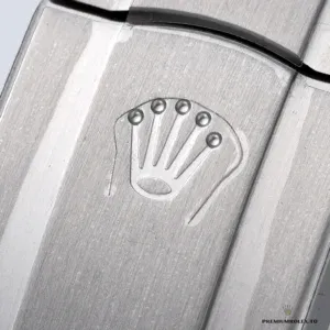 Rolex Oyster Perpetual 126000 laid flat with bracelet open