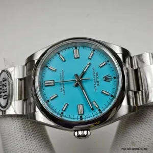 Caseback view of the Oyster Perpetual 126000 Oystersteel case