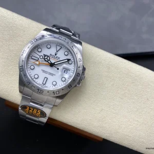 Caseback detail of the Rolex Explorer II 226570 model