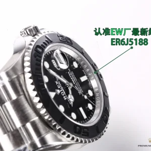 Rolex Yacht-Master 226627 at angle showing dial depth and bezel profile