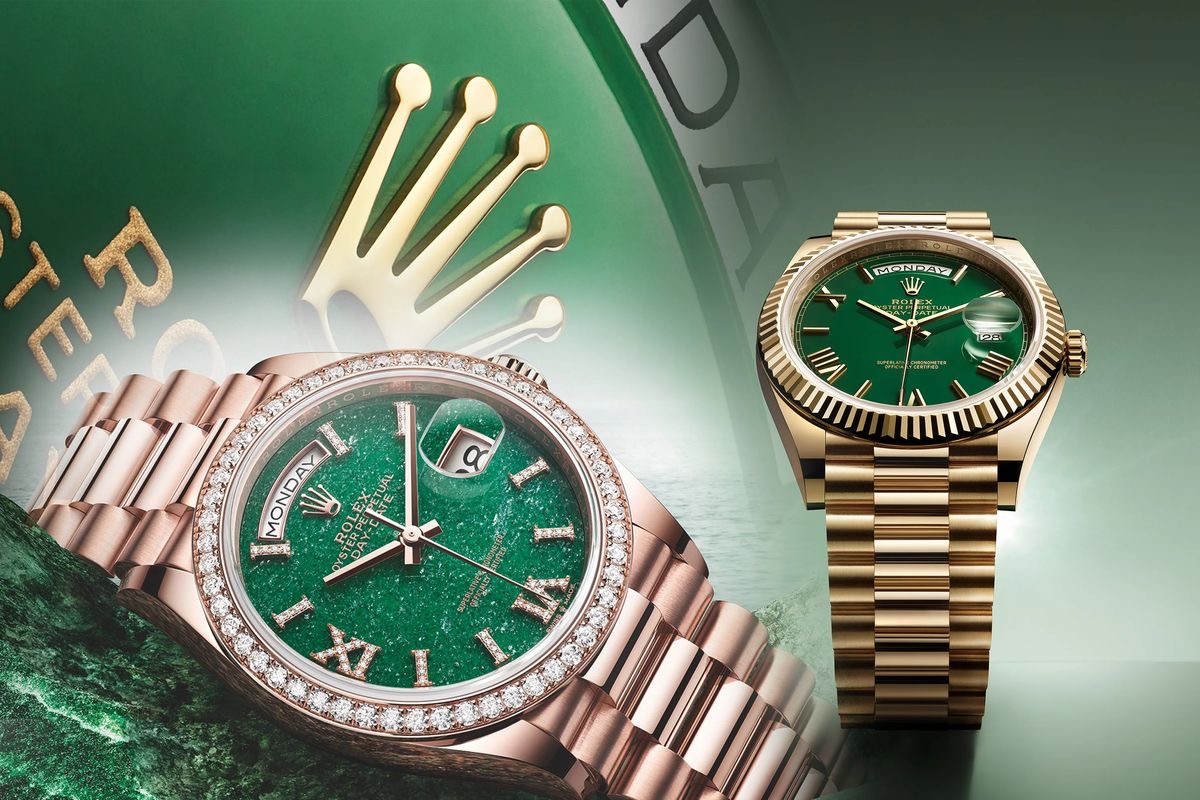 Luxury replica Rolex watches on display, showcasing high-quality craftsmanship and iconic designs