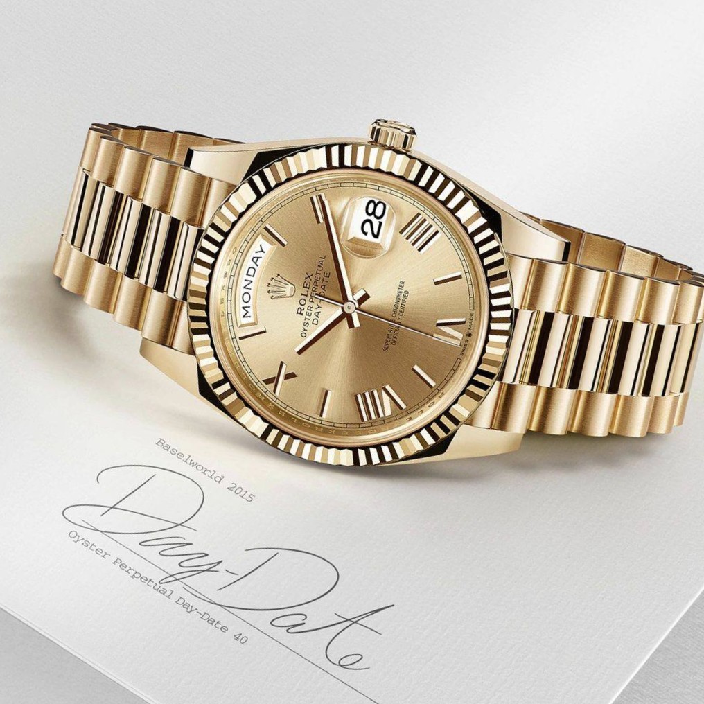 Replica Rolex Gold watches collection