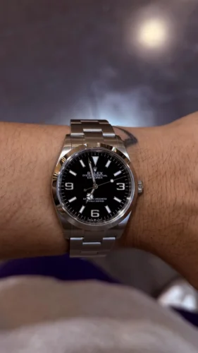Replica Rolex Explorer Series m124270-0001 36mm photo review