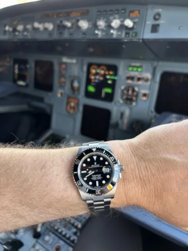 Replica Rolex Submariner 114060 40mm Black Dial