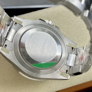 Overhead angle showing full bezel color transition from blue to black