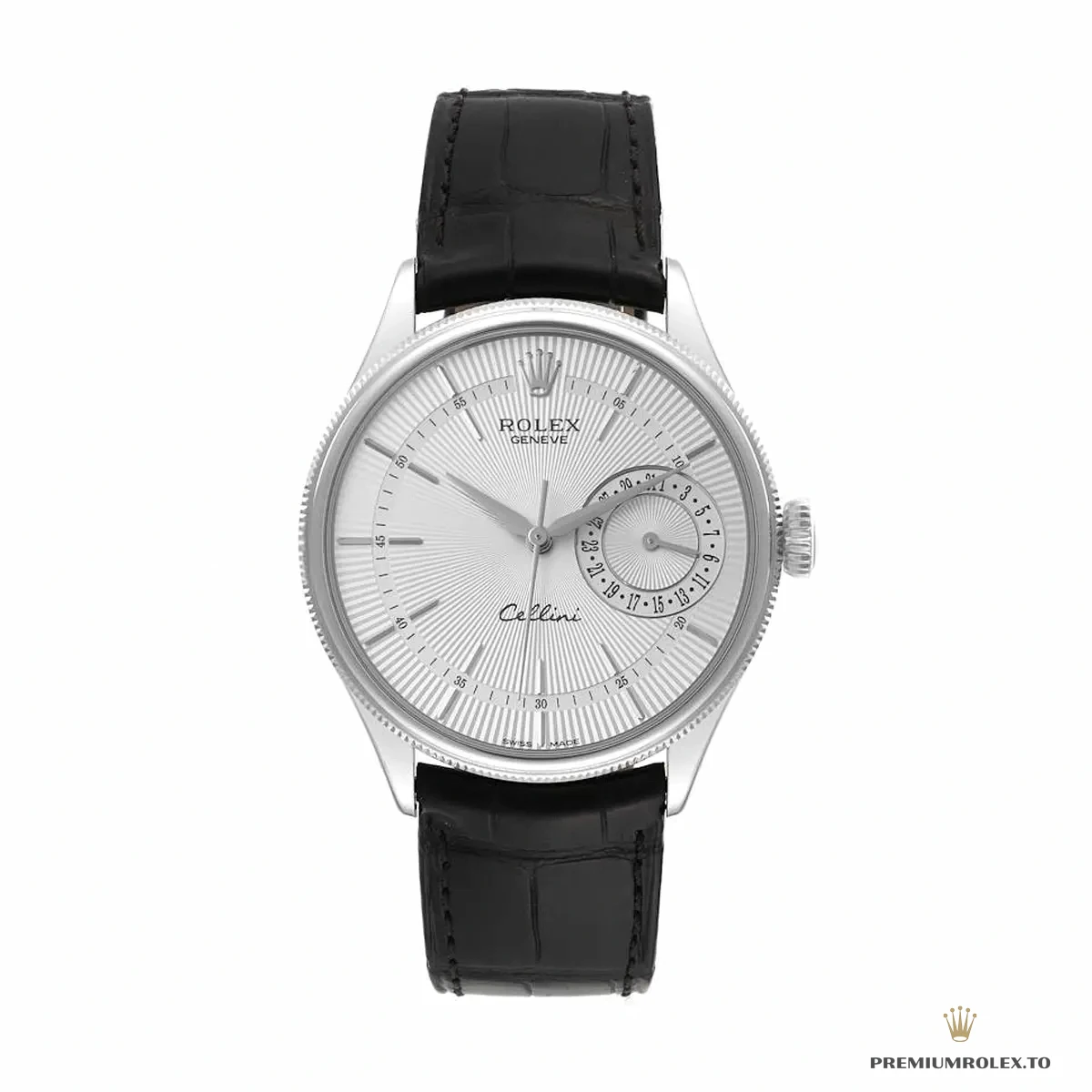 Superclone Cellini Date White Gold 50519.002 39mm White Dial - Swiss-Made Clone Watch