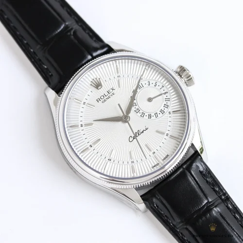 Superclone Cellini Date White Gold 50519.002 39mm White Dial - Affordable Luxury Fake Timepiece