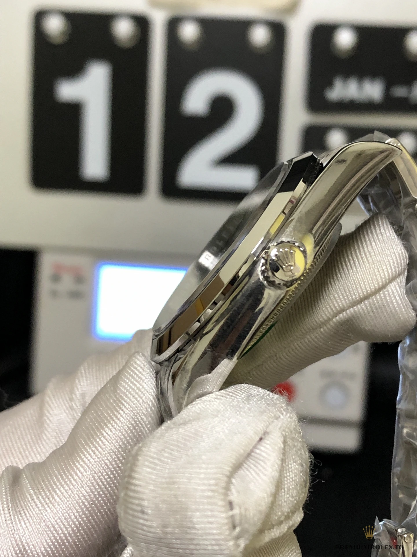 Replica Rolex Air-King 38mm Dial Black 1454020 - Best Quality Replica Watch