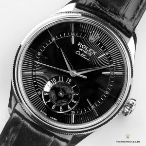 Rolex Cellini 50529 caseback in polished white gold
