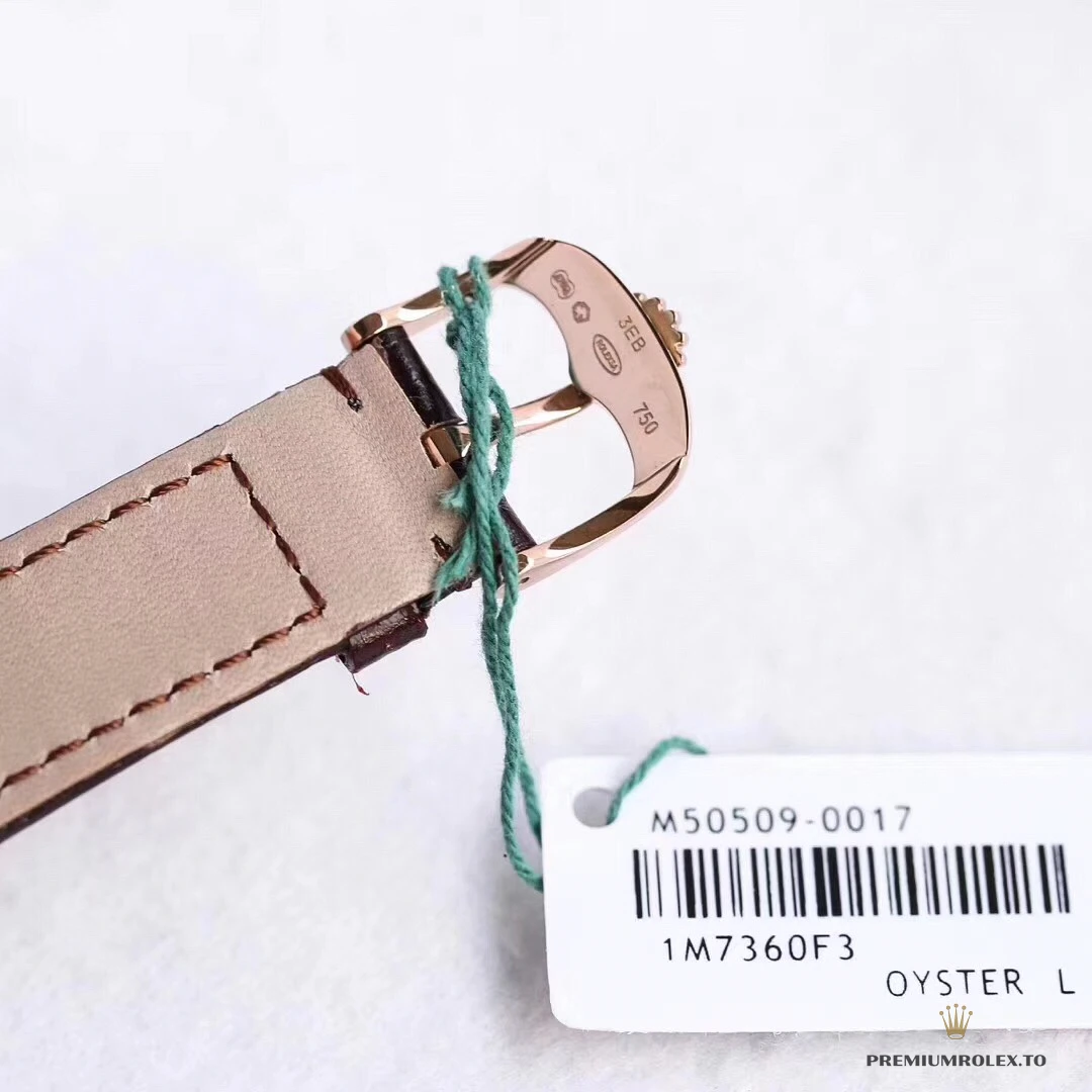 Superclone Rolex Cellini Time Rose gold 50505 39mm White Dial - Affordable Luxury Fake Timepiece