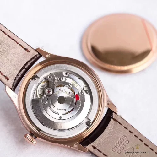 Superclone Rolex Cellini Time Rose gold 50505 39mm White Dial - Swiss Movement Replica Watch