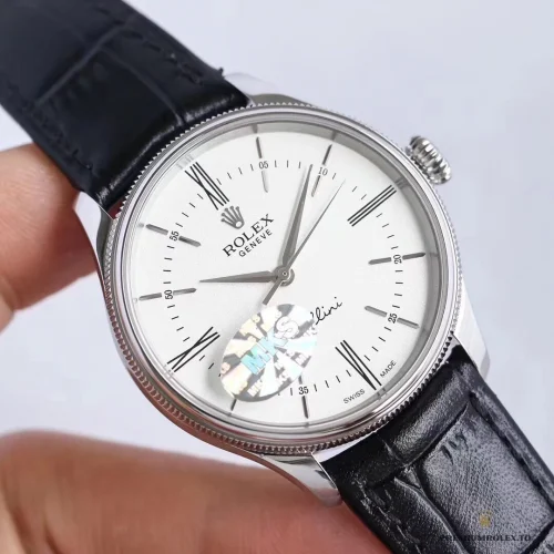 Replica Rolex Cellini white gold 50509.001 39mm White Dial - 1:1 Swiss Replica Watch