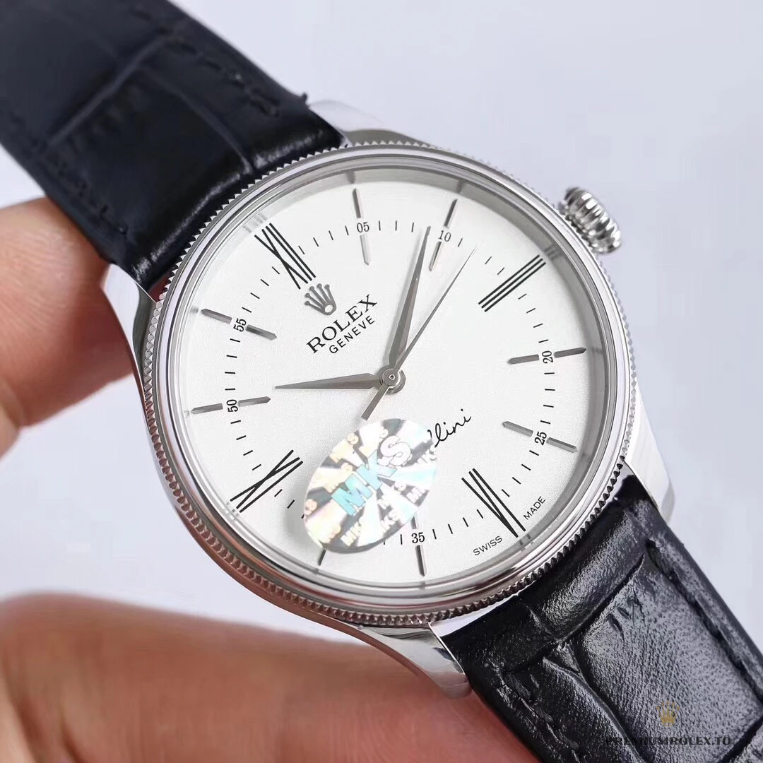 Replica Rolex Cellini white gold 50509.001 39mm White Dial - 1:1 Swiss Replica Watch