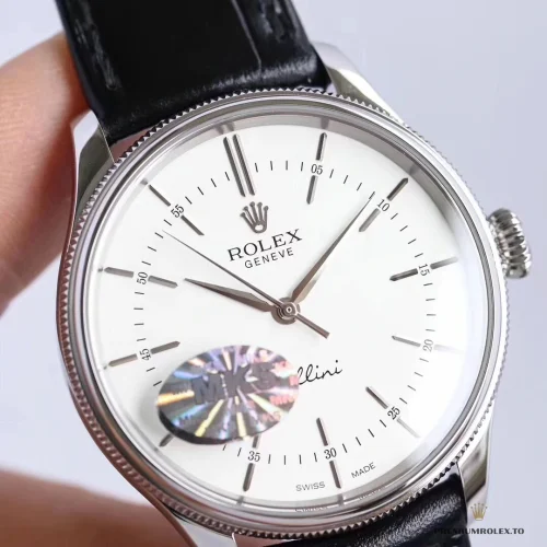 Replica Rolex Cellini white gold 50509.001 39mm White Dial - High-Grade Replica Watch