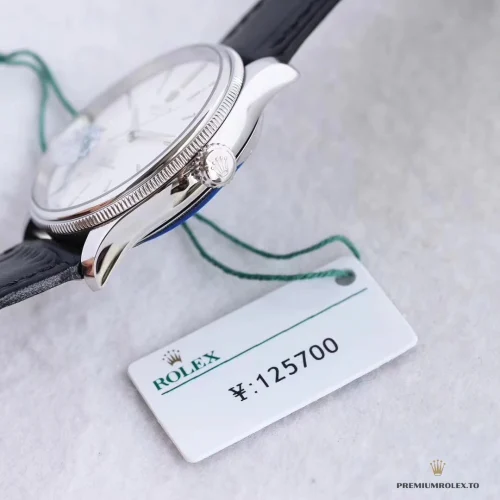 Replica Rolex Cellini white gold 50509.001 39mm White Dial - Luxury Replica Watch