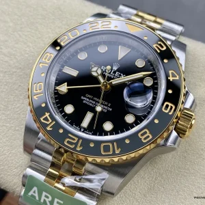 Wrist shot of GMT-Master II Bumblebee on Jubilee bracelet