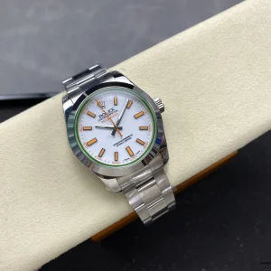 Caseback of Rolex Milgauss 116400 with antimagnetic notation