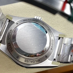 Rolex Milgauss 116400 wrist shot in natural daylight