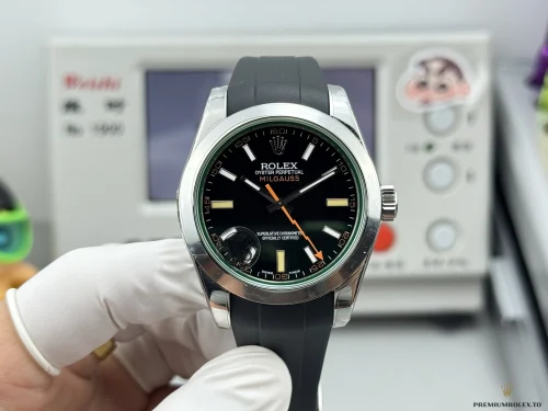 Fake Rolex MILGAUSS 40mm 116400GV - Swiss Movement Replica Watch