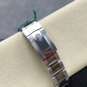 Wrist shot of the Milgauss 116400GV in natural daylight