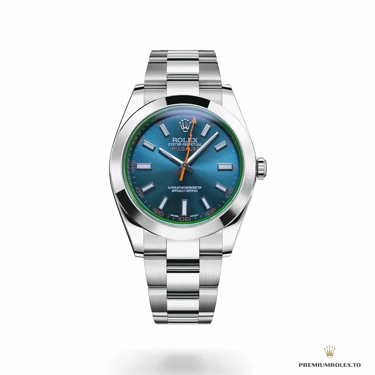 Superclone Rolex Milgauss 40mm Blue Dial 116400GV - Premium Super Clone Watch