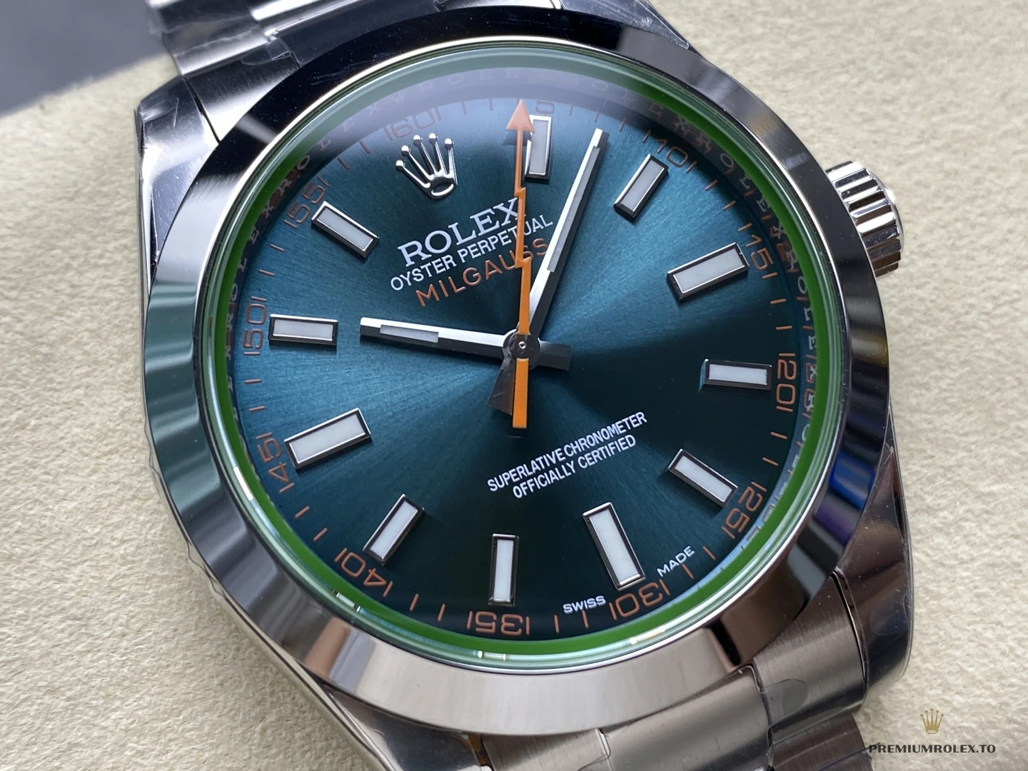 Superclone Rolex Milgauss 40mm Blue Dial 116400GV - Factory Super Clone Watch
