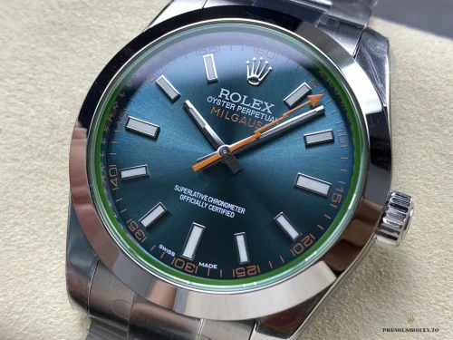 Superclone Rolex Milgauss 40mm Blue Dial 116400GV - Premium Super Clone Watch