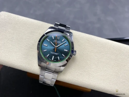 Superclone Rolex Milgauss 40mm Blue Dial 116400GV - Swiss-Made Clone Watch