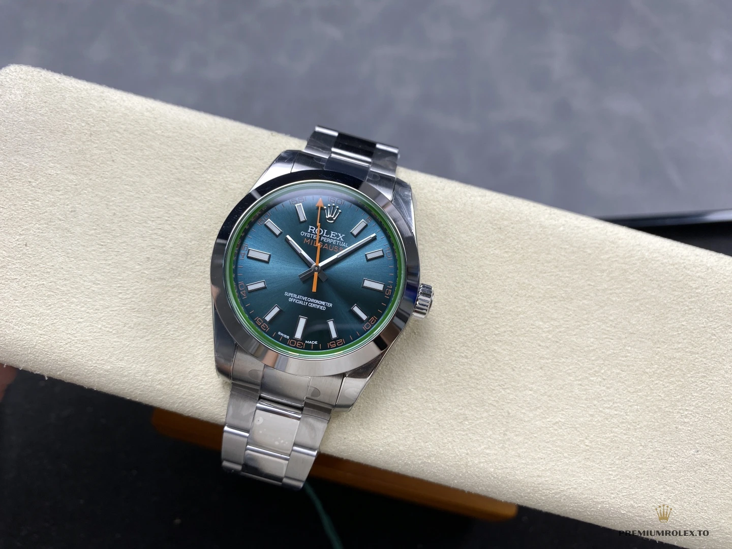 Superclone Rolex Milgauss 40mm Blue Dial 116400GV - Swiss-Made Clone Watch