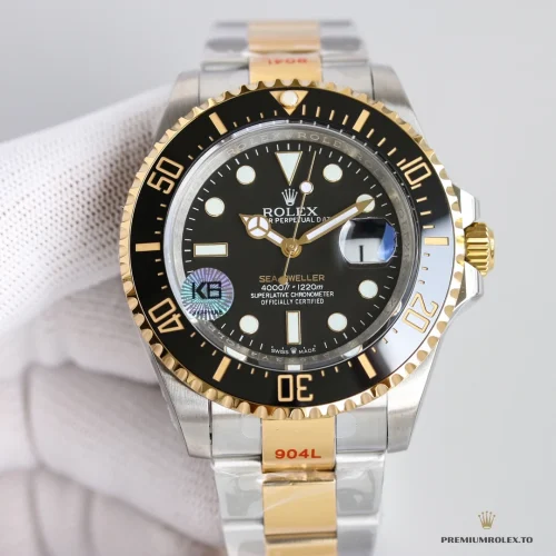 Super clone Rolex Sea-Dweller 126603 Black Ceramic - Swiss Movement Replica Watch