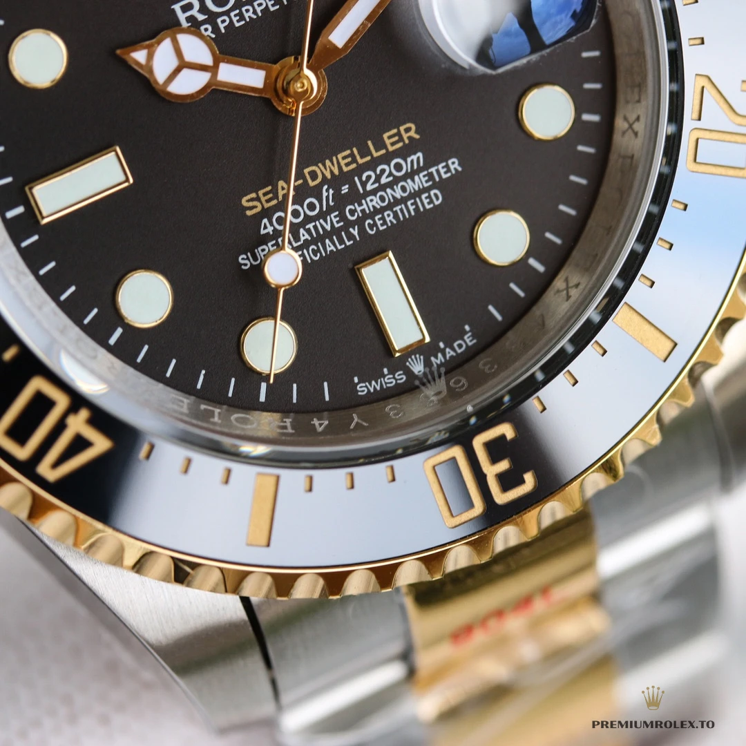 Super clone Rolex Sea-Dweller 126603 Black Ceramic - Swiss-Made Clone Watch