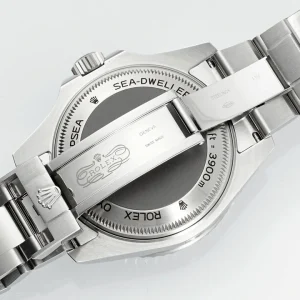 Overhead angle of 116660 showing domed crystal above bezel plane