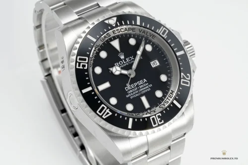 Fake Rolex Sea-Dweller Deepsea Black Dial 44mm 116660 - Swiss Movement Replica Watch